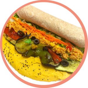 Antipasti Couscous Wrap